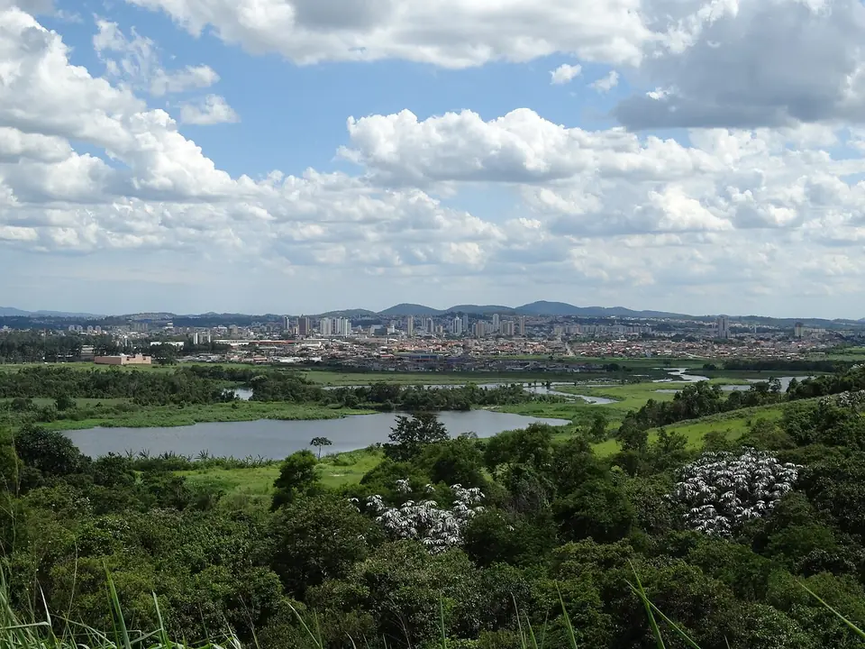Várzea do Rio Tietê, em Suzano