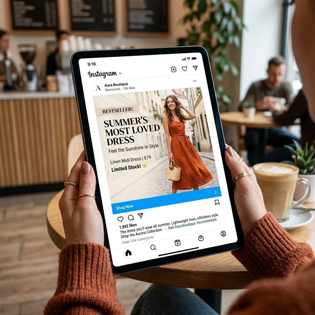Criativos que convertem no Instagram Ads em 2025: formatos, ganchos e o que o algoritmo favorece