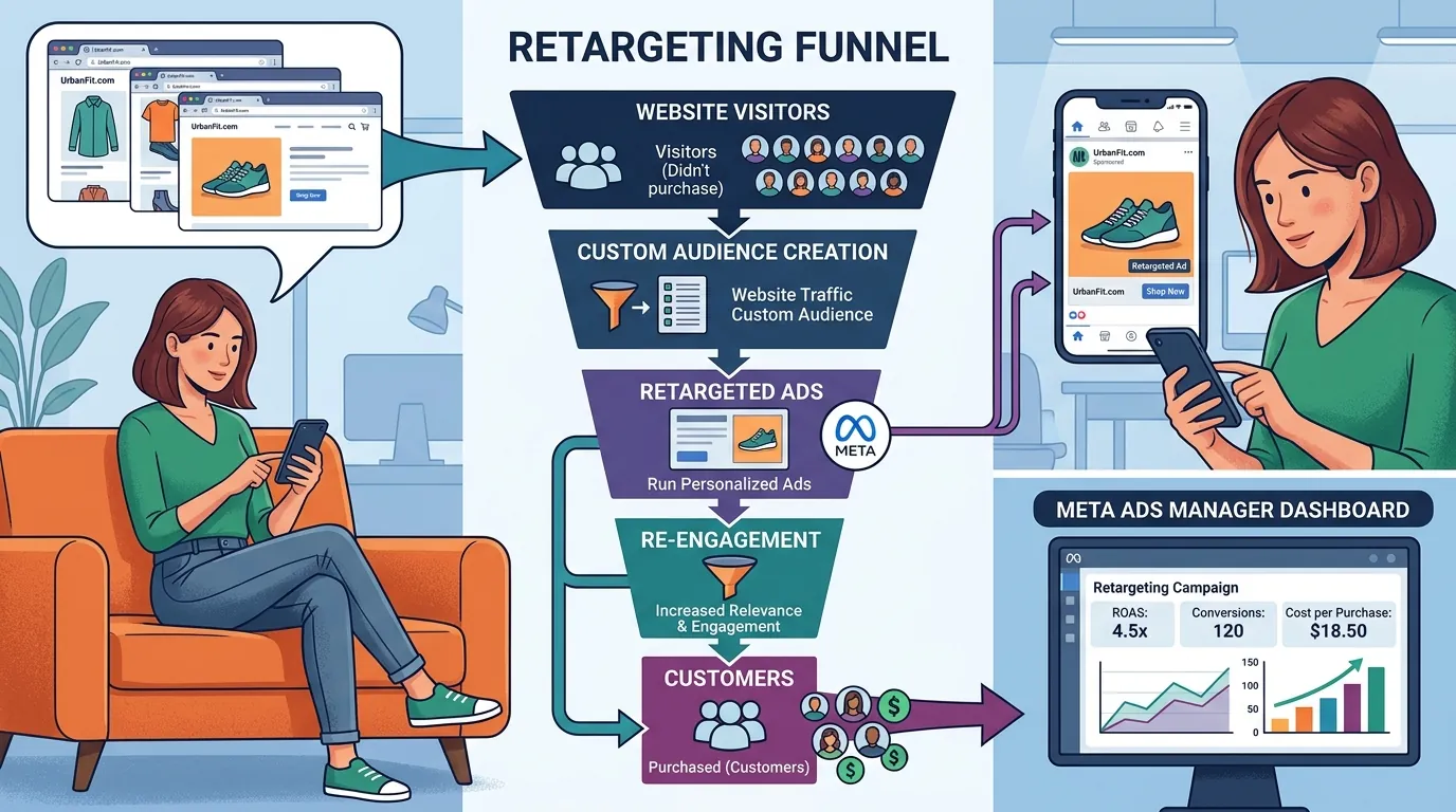 Retargeting no Meta Ads: Como Reconquistar Leads que Não Converteram